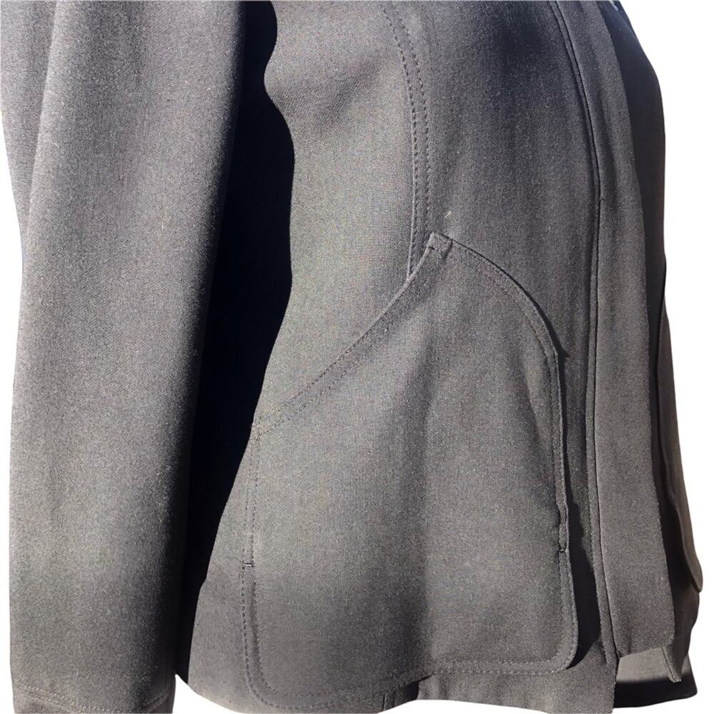 Ann Taylor Lined Jacket Zip & Button Closure Pock… - image 8